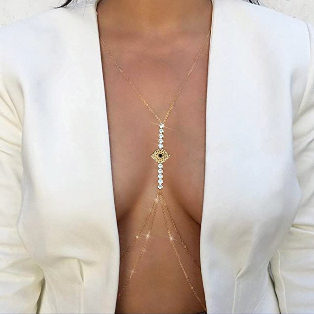 Gold Body Chain for Women